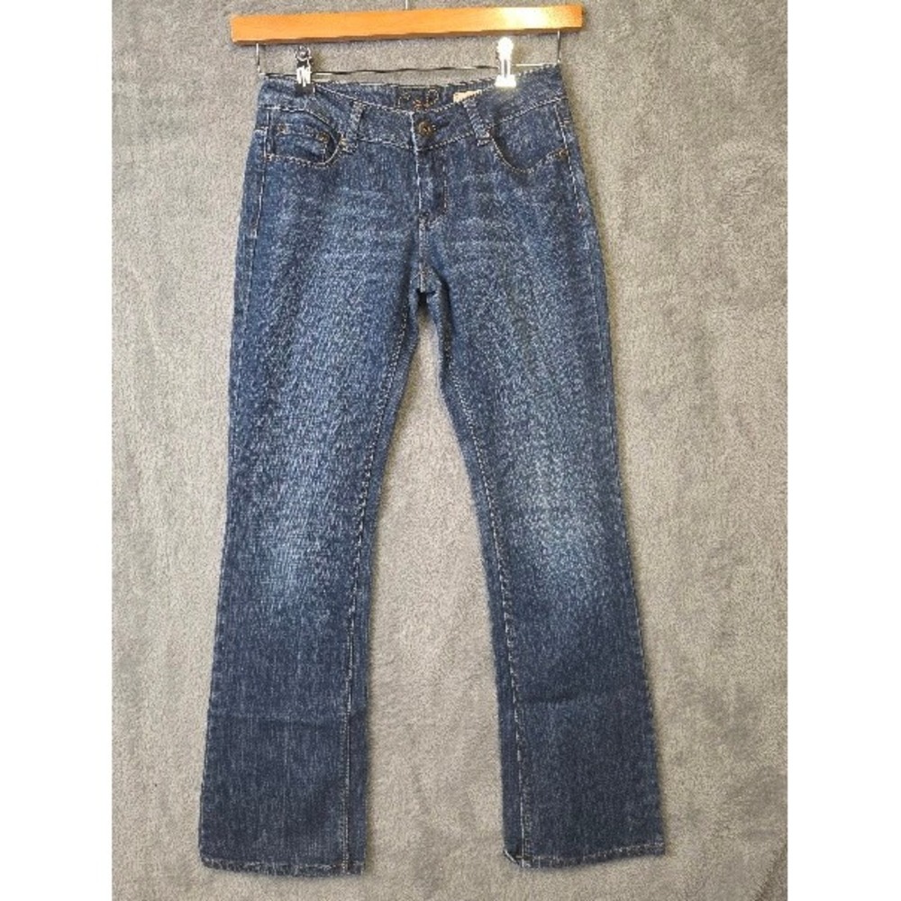 C7P Laguna Beach Bootcut Jeans‎ Size 3 Distressed Denim Womenswear